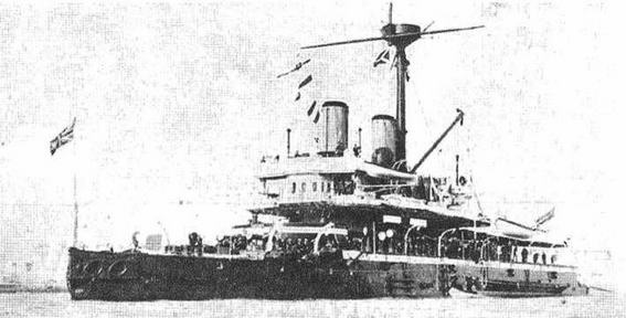 Иллюстрация к книге — Брустверно-башенные броненосцы “Глаттон”, “Девастейшен”, “Тандерер” и “Дредноут”. 1868-1908 гг. [img_22.jpg]