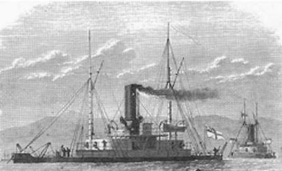 Иллюстрация к книге — Брустверно-башенные броненосцы “Глаттон”, “Девастейшен”, “Тандерер” и “Дредноут”. 1868-1908 гг. [img_42.jpg]