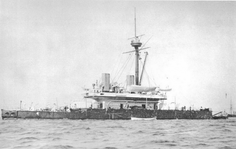 Иллюстрация к книге — Брустверно-башенные броненосцы “Глаттон”, “Девастейшен”, “Тандерер” и “Дредноут”. 1868-1908 гг. [img_52.jpg]