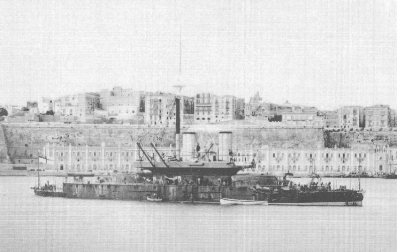 Иллюстрация к книге — Брустверно-башенные броненосцы “Глаттон”, “Девастейшен”, “Тандерер” и “Дредноут”. 1868-1908 гг. [img_74.jpg]