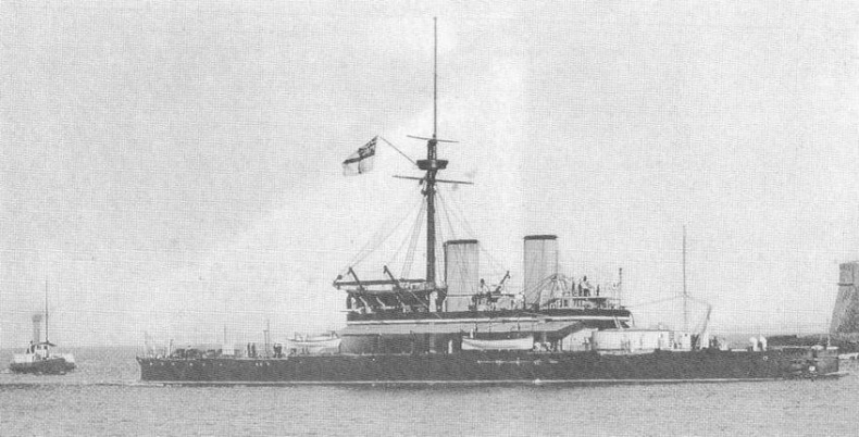 Иллюстрация к книге — Брустверно-башенные броненосцы “Глаттон”, “Девастейшен”, “Тандерер” и “Дредноут”. 1868-1908 гг. [img_78.jpg]