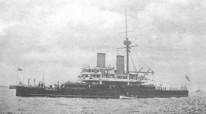 Иллюстрация к книге — Брустверно-башенные броненосцы “Глаттон”, “Девастейшен”, “Тандерер” и “Дредноут”. 1868-1908 гг. [img_79.jpg]