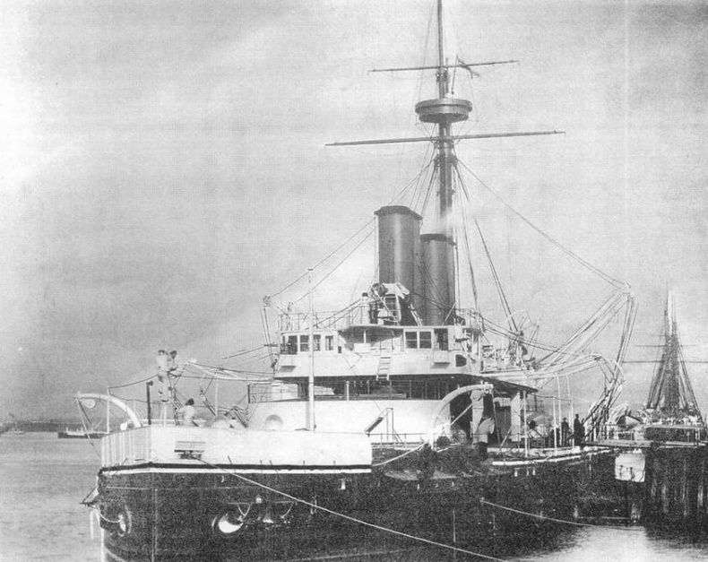 Иллюстрация к книге — Брустверно-башенные броненосцы “Глаттон”, “Девастейшен”, “Тандерер” и “Дредноут”. 1868-1908 гг. [img_82.jpg]