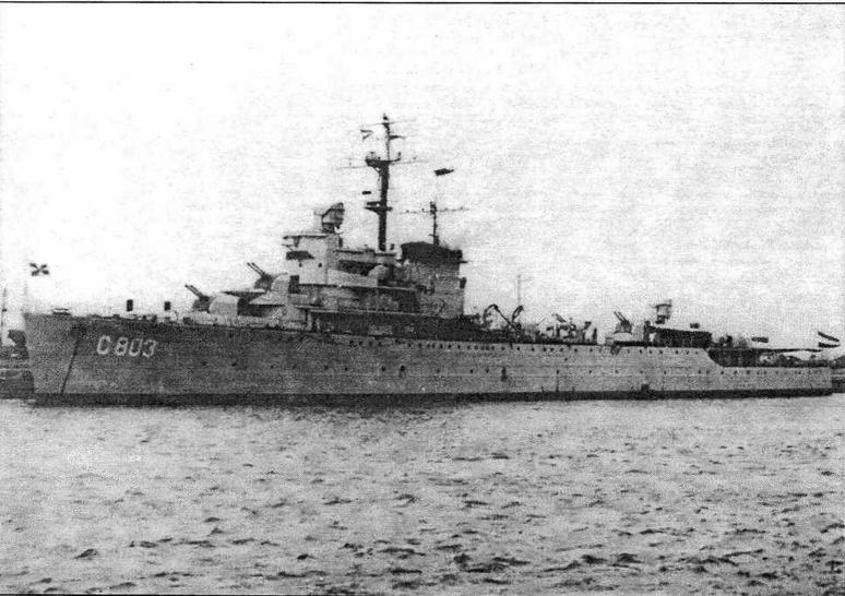 Иллюстрация к книге — Голландские крейсера Второй Мировой войны [img_129.jpg]