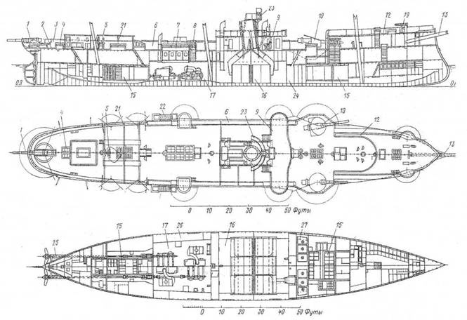 Иллюстрация к книге — Канонерские лодки первой эскадры флота Тихого океана в русско-японской войне, 1904–1905 [pic_17.jpg]