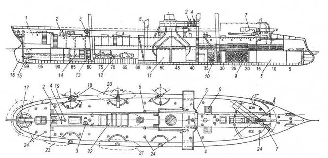 Иллюстрация к книге — Канонерские лодки первой эскадры флота Тихого океана в русско-японской войне, 1904–1905 [pic_5.jpg]