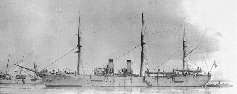 Иллюстрация к книге — Корветы “Витязь” и “Рында”. 1882-1922 гг. [img_104.jpg]