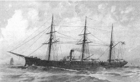 Иллюстрация к книге — Корветы “Витязь” и “Рында”. 1882-1922 гг. [img_3.jpg]