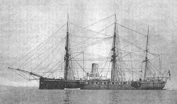 Иллюстрация к книге — Корветы “Витязь” и “Рында”. 1882-1922 гг. [img_4.jpg]