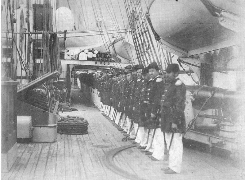 Иллюстрация к книге — Корветы “Витязь” и “Рында”. 1882-1922 гг. [img_51.jpg]