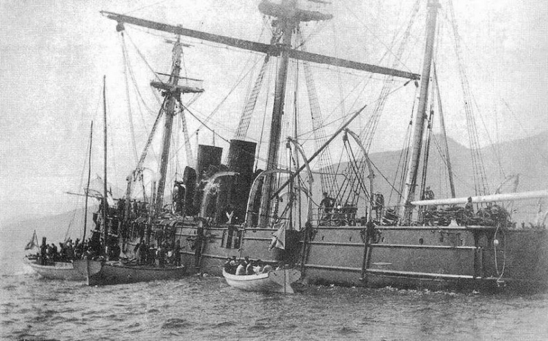 Иллюстрация к книге — Корветы “Витязь” и “Рында”. 1882-1922 гг. [img_79.jpg]