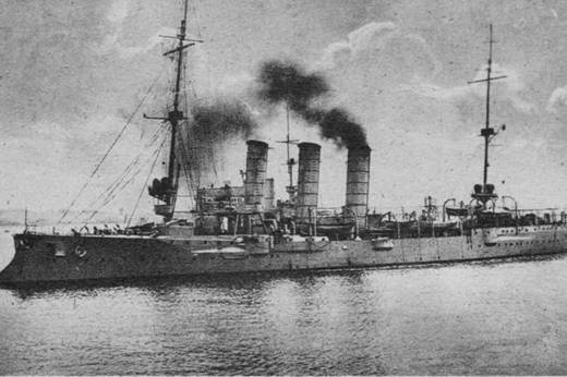 Иллюстрация к книге — Легкие крейсера германии (1914 – 1918 гг.) Часть 2 [pic_1.jpg]