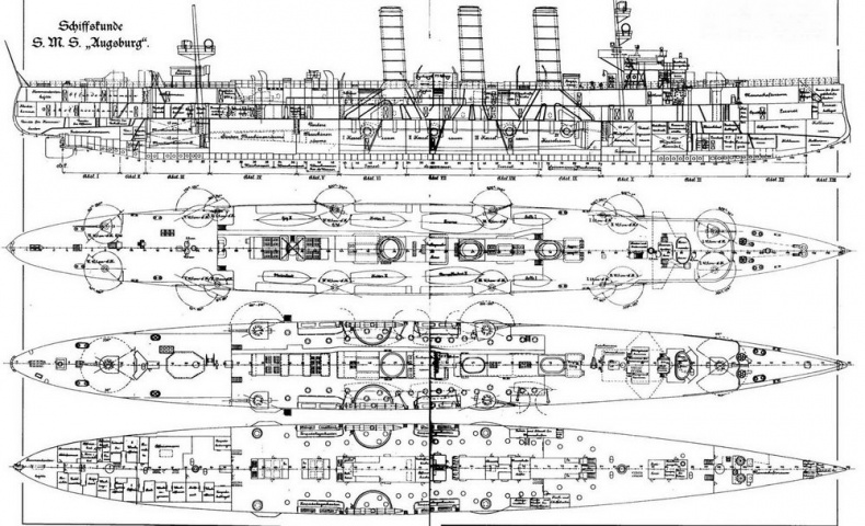 Иллюстрация к книге — Легкие крейсера германии (1914 – 1918 гг.) Часть 2 [pic_33.jpg]