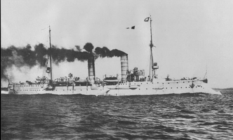 Иллюстрация к книге — Легкие крейсера германии (1914 – 1918 гг.) Часть 2 [pic_62.jpg]