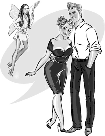 Иллюстрация к книге — Вальс гормонов 2. Девочка, девушка, женщина + &quot;мужская партия&quot;. Танцуют все! [i_001.jpg]