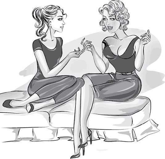 Иллюстрация к книге — Вальс гормонов 2. Девочка, девушка, женщина + &quot;мужская партия&quot;. Танцуют все! [i_004.jpg]