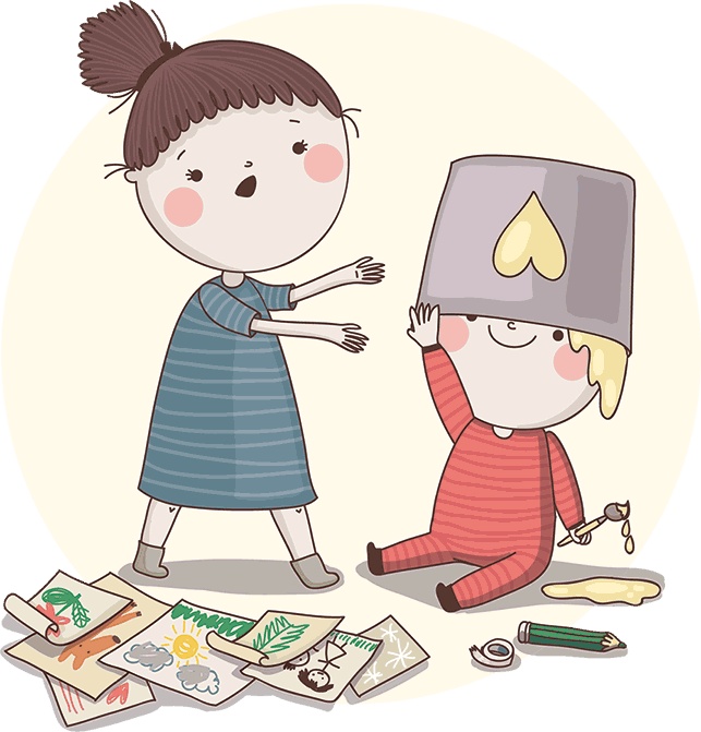 Иллюстрация к книге — Как подружить детей с эмоциями. Советы &quot;ленивой мамы&quot; [i_002.jpg]