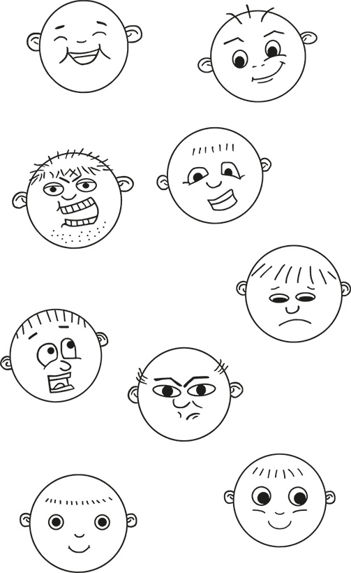 Иллюстрация к книге — Как подружить детей с эмоциями. Советы &quot;ленивой мамы&quot; [i_018.jpg]