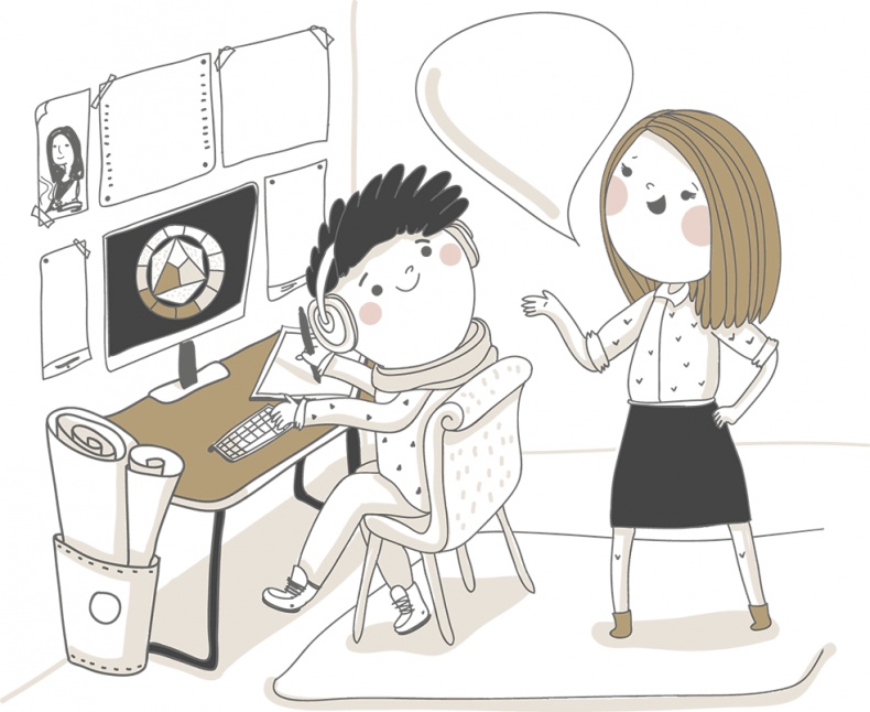 Иллюстрация к книге — Как подружить детей с эмоциями. Советы &quot;ленивой мамы&quot; [i_052.jpg]