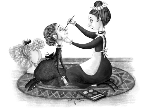 Иллюстрация к книге — Принесите мне голову. Айви Покет [block_001352128.jpg]