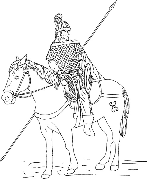 Иллюстрация к книге — Сарматы. Первая тяжелая конница степей [_256.jpg]