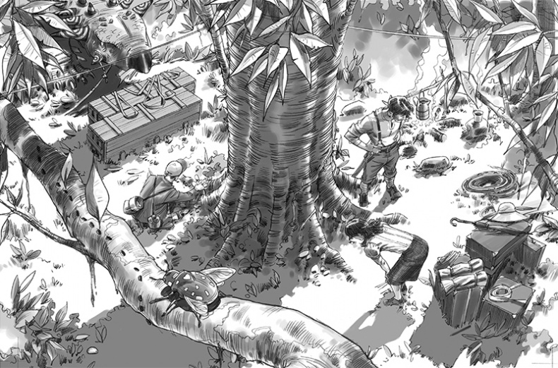 Иллюстрация к книге — Секрет рапторов [_086087.jpg]