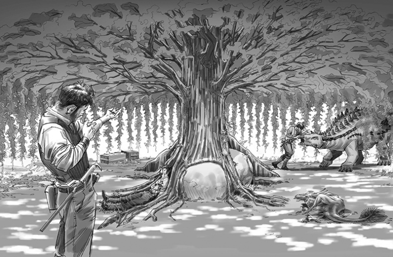 Иллюстрация к книге — Секрет рапторов [_156157.jpg]