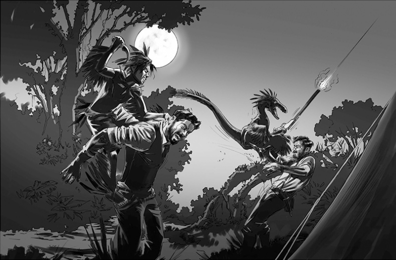 Иллюстрация к книге — Секрет рапторов [_187188.jpg]