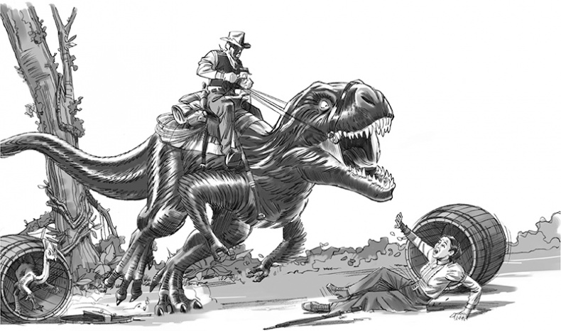 Иллюстрация к книге — Секрет рапторов [_292293.jpg]