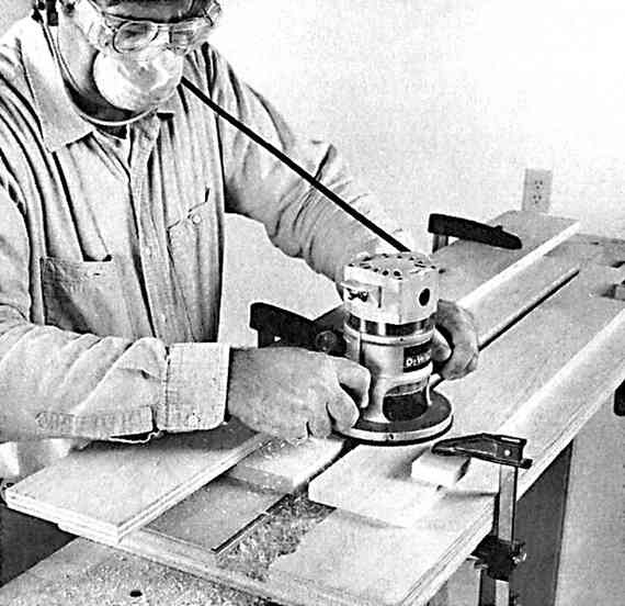 Иллюстрация к книге — Работы по дереву. Мебель для дома своими руками [i_160.jpg]