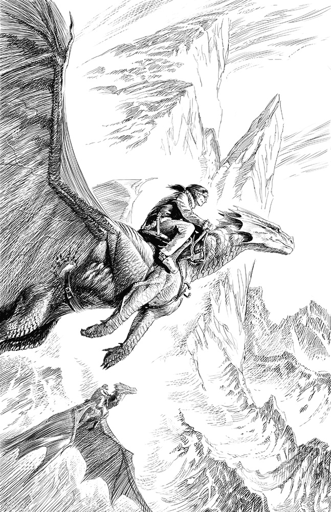 Иллюстрация к книге — Летний дракон. Первая книга Вечнолива [i_007.jpg]