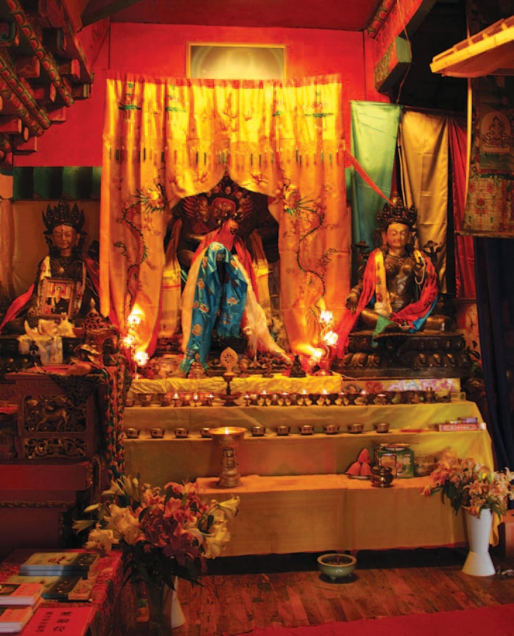 Иллюстрация к книге — Золотой лебедь в бурных водах. Необыкновенная жизнь Десятого Кармапы [i_034.jpg]