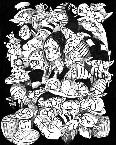 Иллюстрация к книге — Отец Рождество и Я [i_003.jpg]