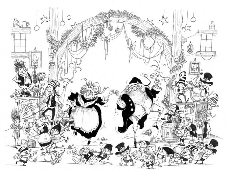 Иллюстрация к книге — Отец Рождество и Я [i_011.jpg]