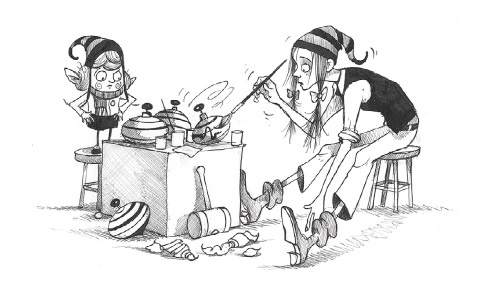 Иллюстрация к книге — Отец Рождество и Я [i_039.jpg]