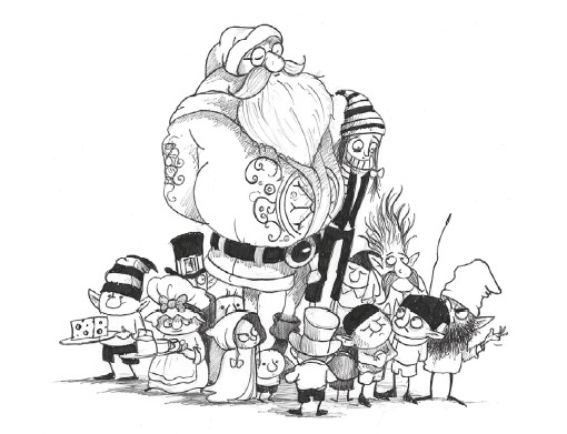 Иллюстрация к книге — Отец Рождество и Я [i_047.jpg]