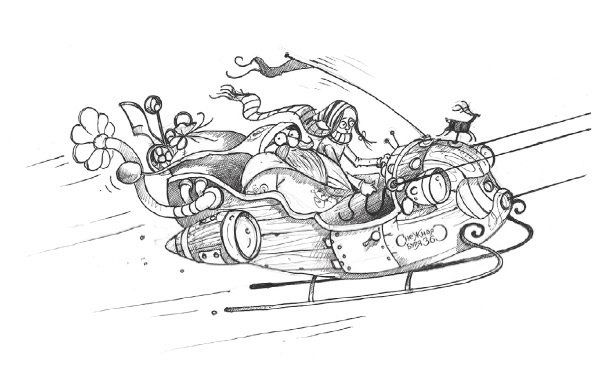 Иллюстрация к книге — Отец Рождество и Я [i_085.jpg]