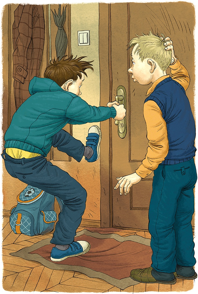 Иллюстрация к книге — К доске пойдёт… Василькин! Школьные истории Димы Василькина, ученика 3 «А» класса [i_008.jpg]