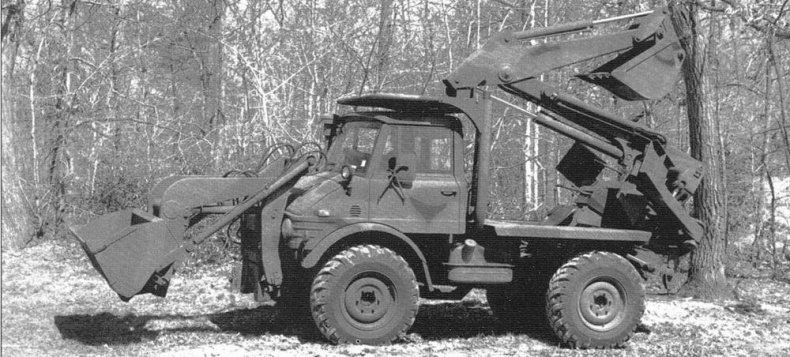 Иллюстрация к книге — Бронетранспортёры на шасси UNIMOG 1950 - 2009 гг. [img_23.jpg]