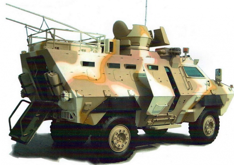 Иллюстрация к книге — Бронетранспортёры на шасси UNIMOG 1950 - 2009 гг. [img_56.jpg]