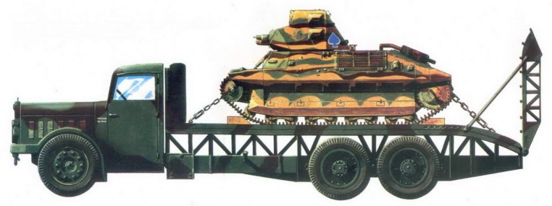 Иллюстрация к книге — Транспортёры танков 1930 -1940 гг. [img_64.jpg]