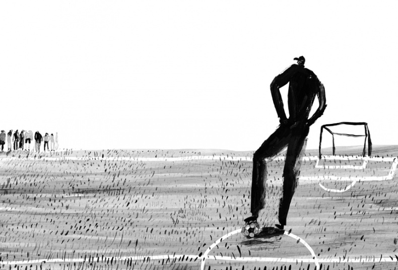 Иллюстрация к книге — Вратарь и море [i_034.jpg]