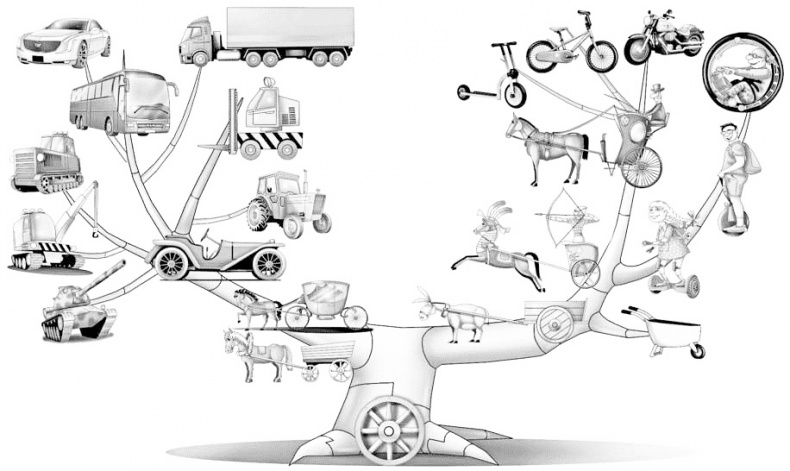 Иллюстрация к книге — Эволюция на пальцах. Для детей и родителей, которые хотят объяснять детям [_33.jpg]