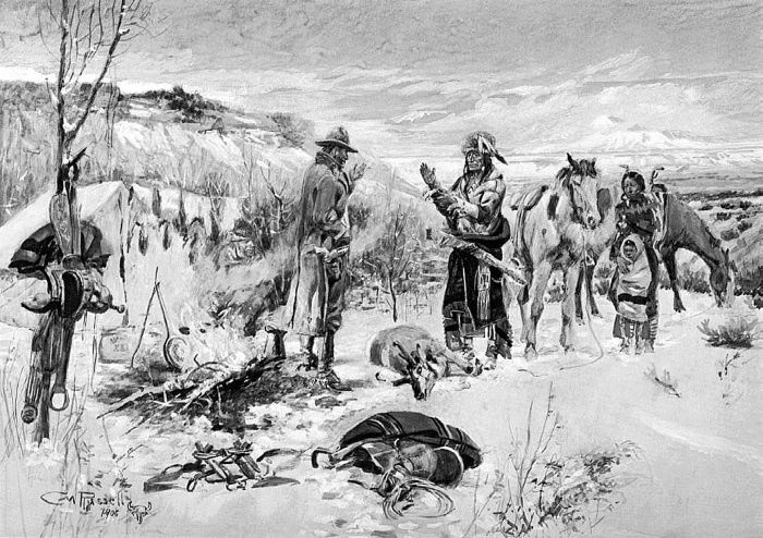 Иллюстрация к книге — Военное дело индейцев Дикого Запада. Самая полная энциклопедия [i_191.jpg]