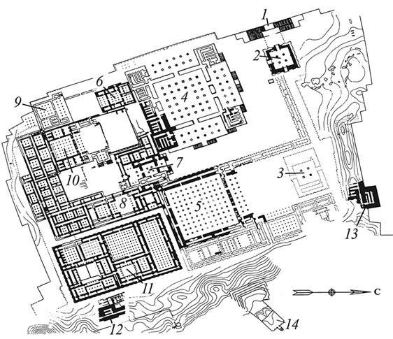 Иллюстрация к книге — Всеобщая история архитектуры и строительной техники. Учебник. В 3 частях. Часть 1. История архитектуры и строительной техники Древнего и античного мира [i_042.jpg]