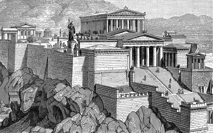 Иллюстрация к книге — Всеобщая история архитектуры и строительной техники. Учебник. В 3 частях. Часть 1. История архитектуры и строительной техники Древнего и античного мира [i_072.jpg]