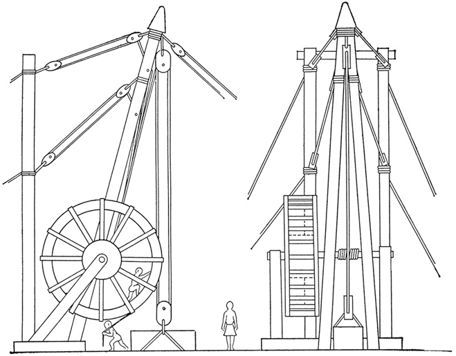 Иллюстрация к книге — Всеобщая история архитектуры и строительной техники. Учебник. В 3 частях. Часть 1. История архитектуры и строительной техники Древнего и античного мира [i_093.jpg]