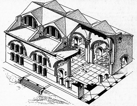Иллюстрация к книге — Всеобщая история архитектуры и строительной техники. Учебник. В 3 частях. Часть 1. История архитектуры и строительной техники Древнего и античного мира [i_136.jpg]