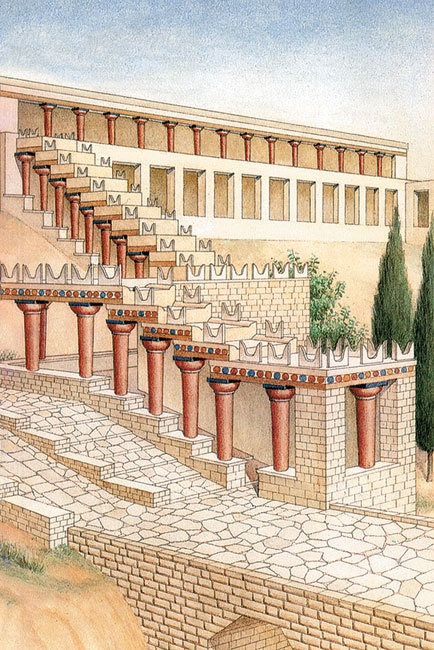 Иллюстрация к книге — Всеобщая история архитектуры и строительной техники. Учебник. В 3 частях. Часть 1. История архитектуры и строительной техники Древнего и античного мира [i_237.jpg]