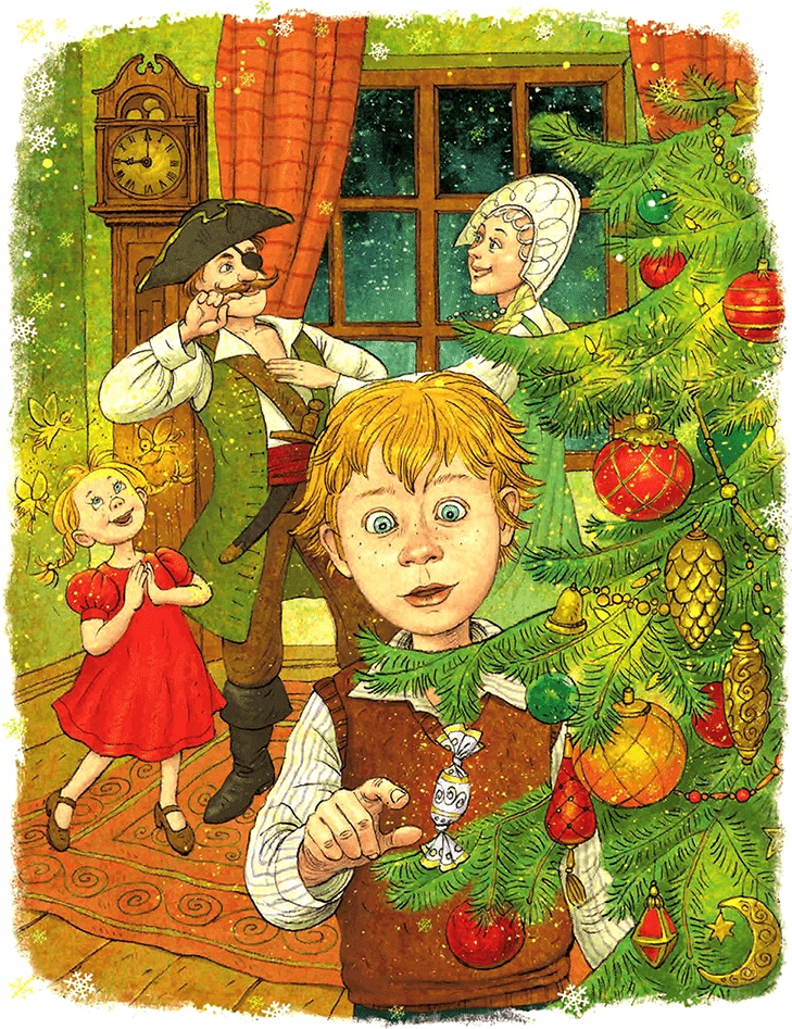 Иллюстрация к книге — Настоящее новогоднее волшебство (сборник) [i_003.jpg]